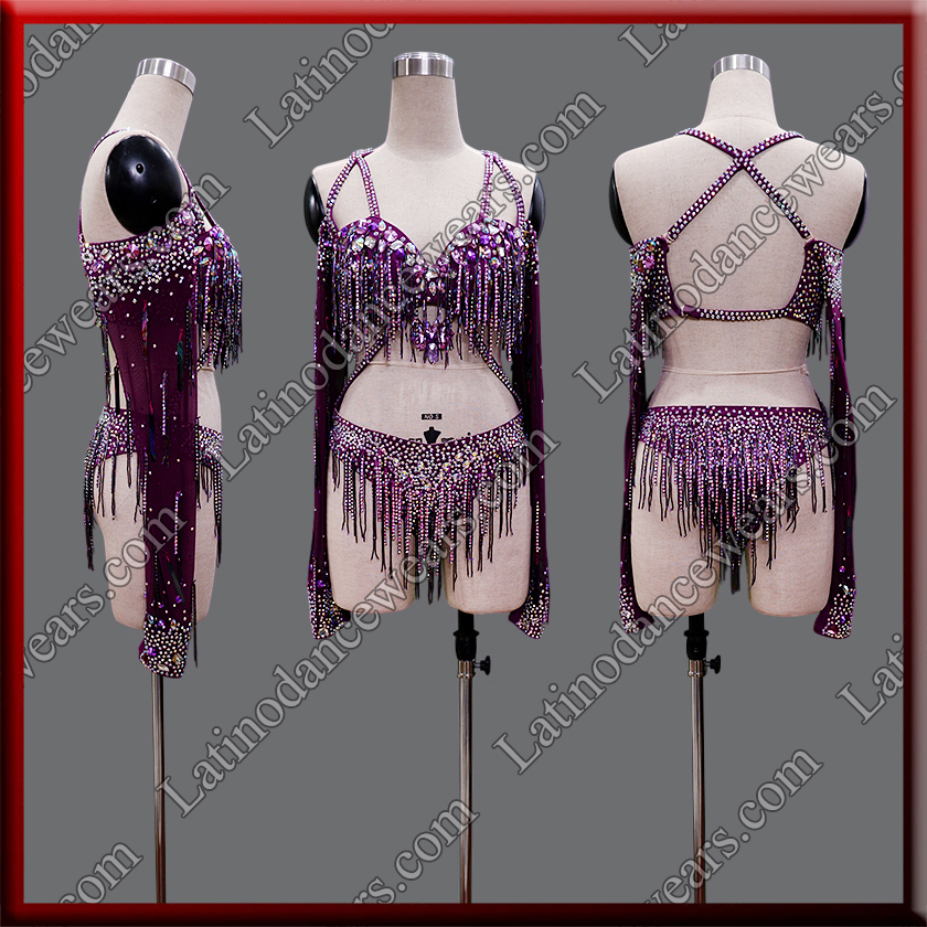 LATIN SALSA COMPETITION DRESS LDW (LT2169)
