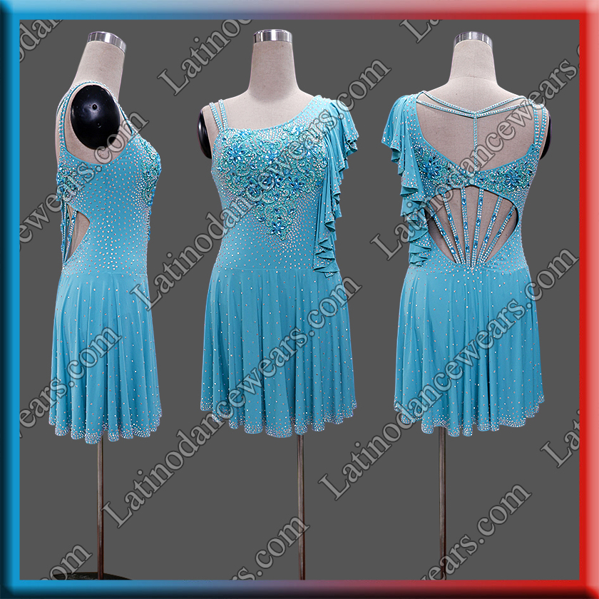 LATIN SALSA COMPETITION DRESS LDW (LT3285)