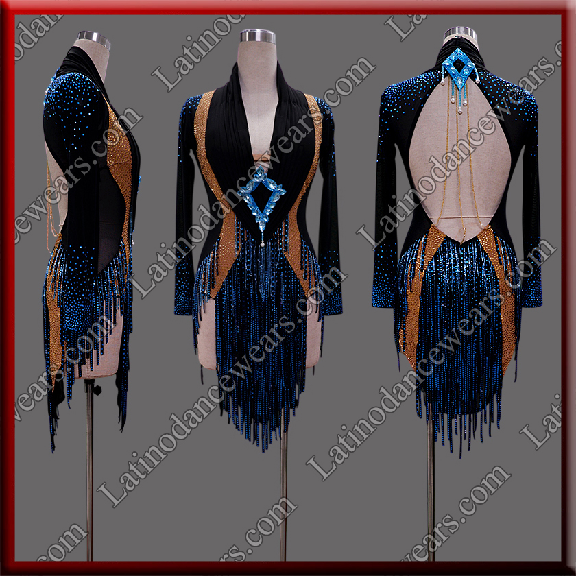 LATIN SALSA COMPETITION DRESS LDW (LT3286)
