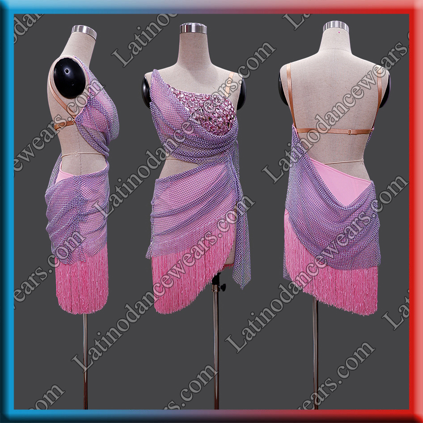 LATIN SALSA COMPETITION DRESS LDW (LT3642)