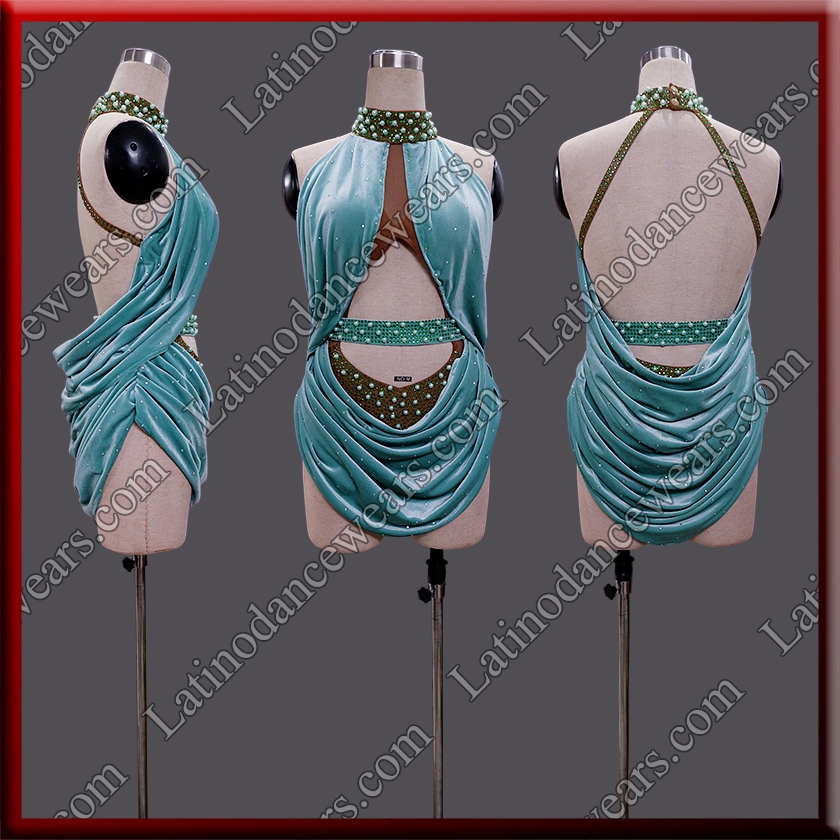 LATIN SALSA COMPETITION DRESS LDW (LT2142A)