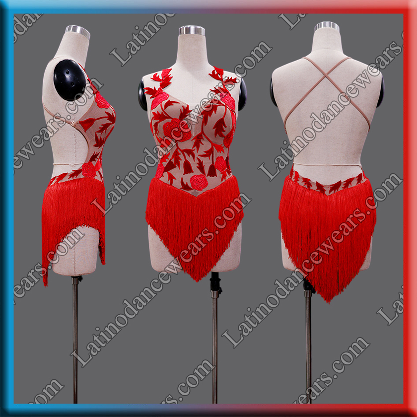 LATIN SALSA COMPETITION DRESS LDW (LS513)