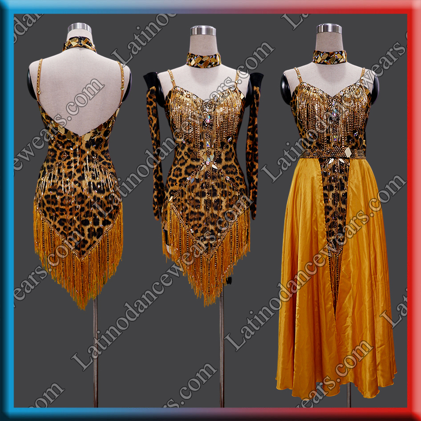 LATIN SALSA COMPETITION 2 IN 1 DRESS LDW (LT2172)