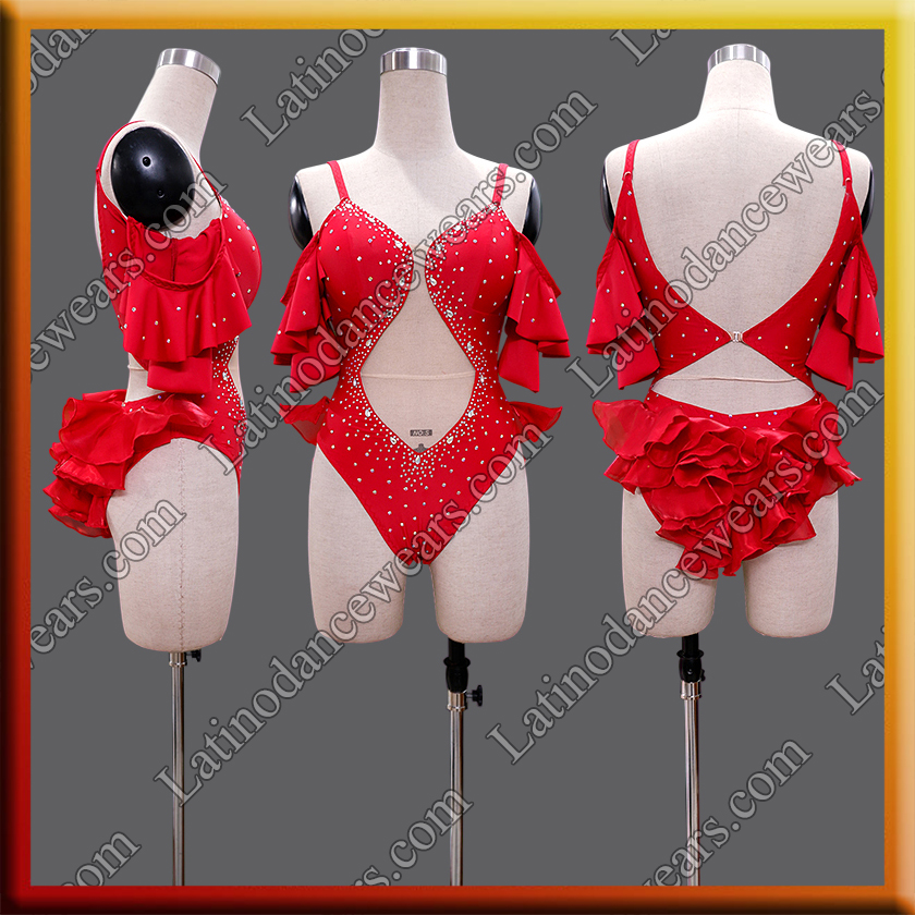 LATIN SALSA COMPETITION BODYSUIT LDW (LT2173)