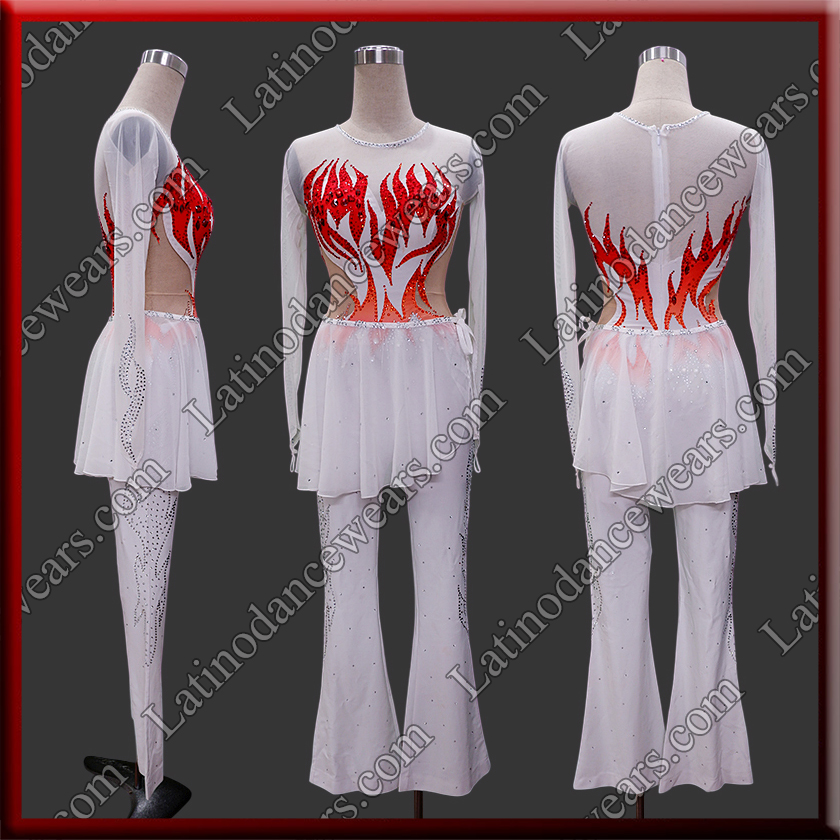 LATIN SALSA COMPETITION CATSUIT LDW (LT2174)