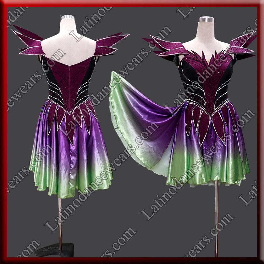 LATIN SALSA COMPETITION DRESS LDW (LT3288)
