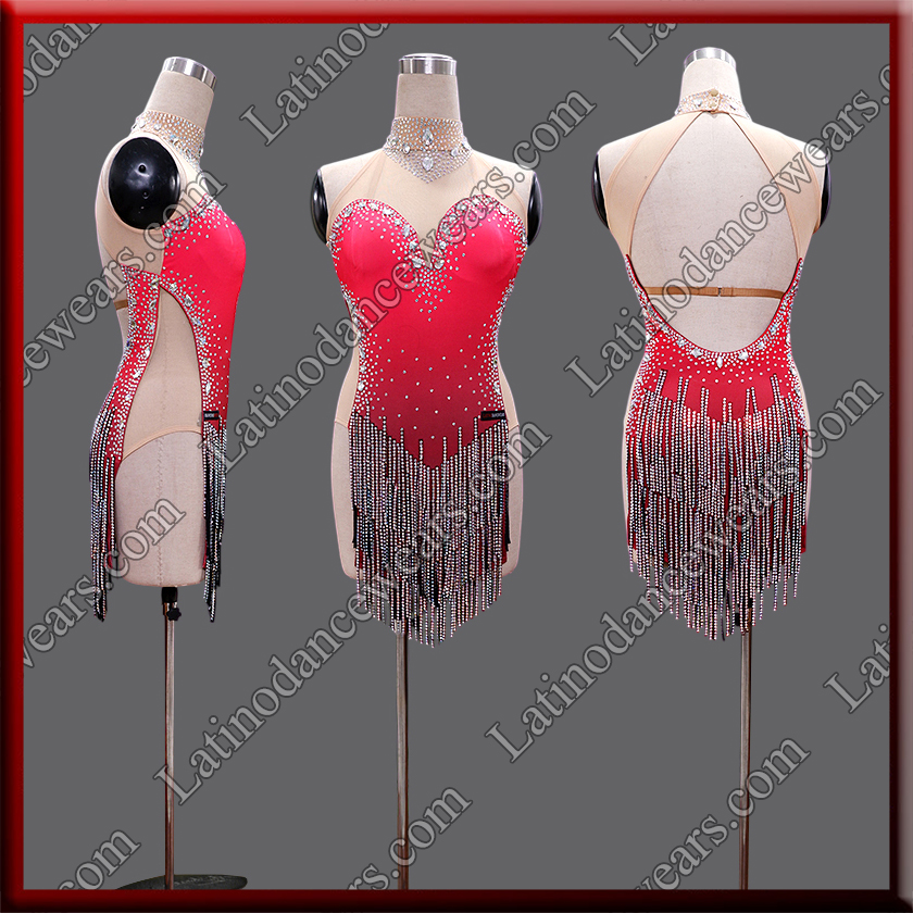 LATIN SALSA COMPETITION DRESS LDW (LT3290)