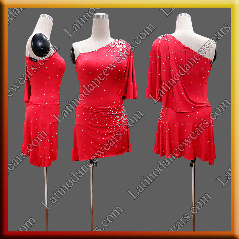 LATIN SALSA COMPETITION DRESS LDW (LT3646)