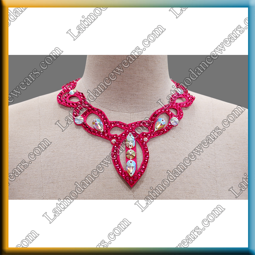 WOMAN LATIN SALSA BALLROOM NECKLACE (NEC127)