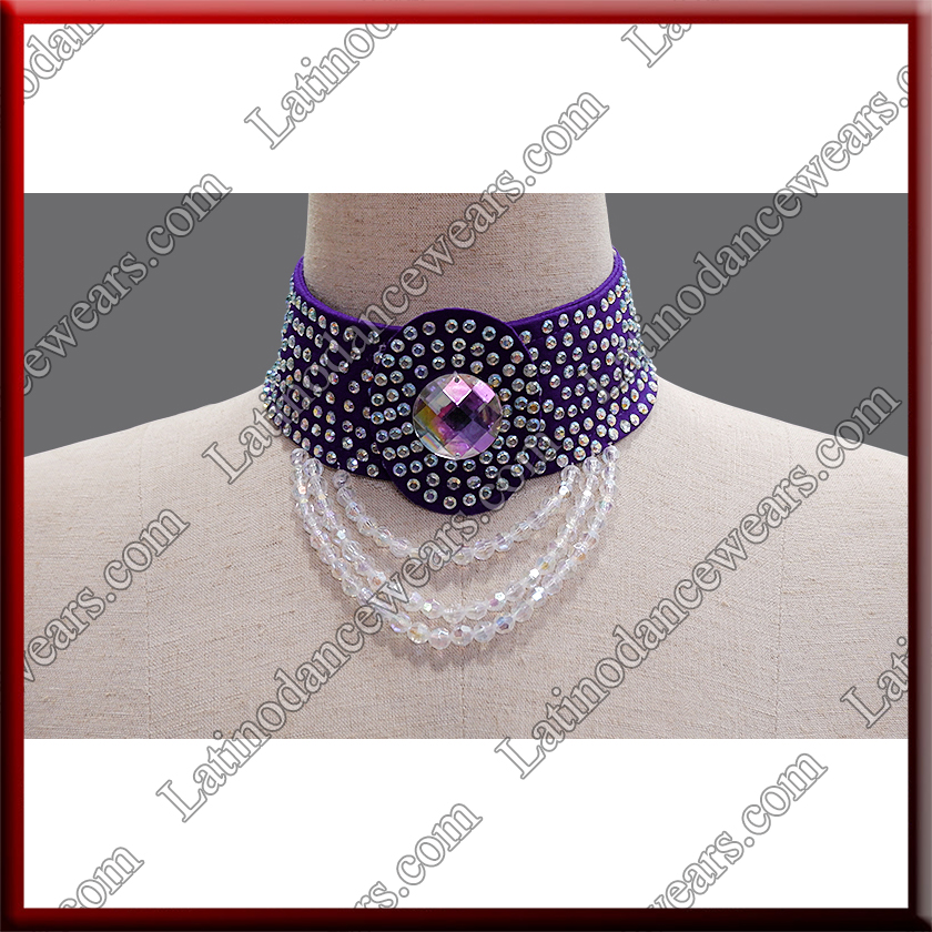 WOMAN LATIN SALSA BALLROOM NECKLACE (NEC128)