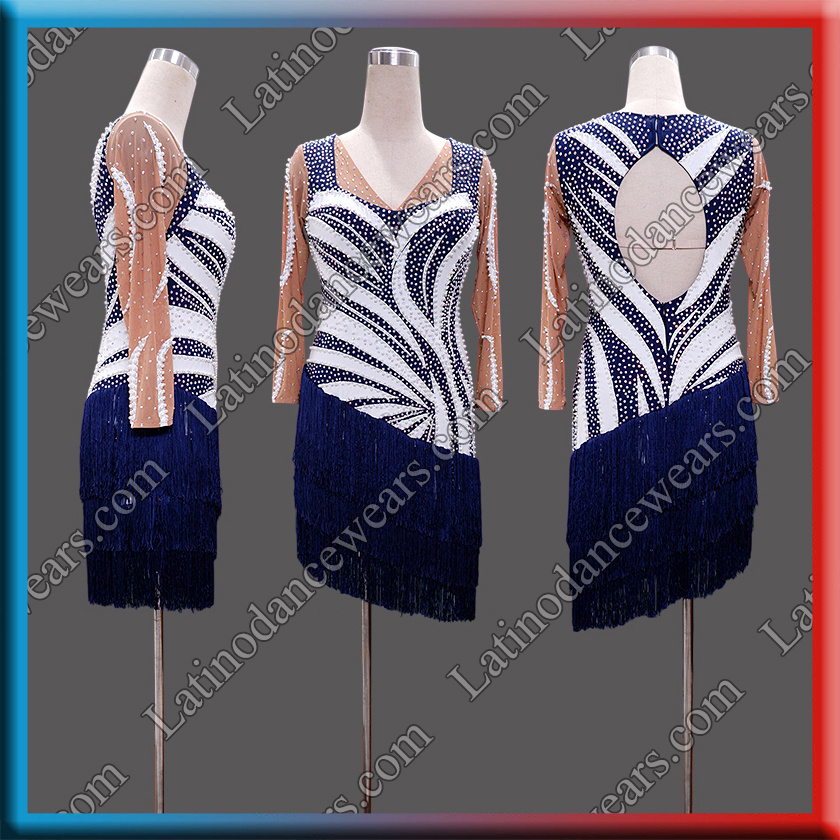 LATIN SALSA COMPETITION DRESS LDW (AL134D)