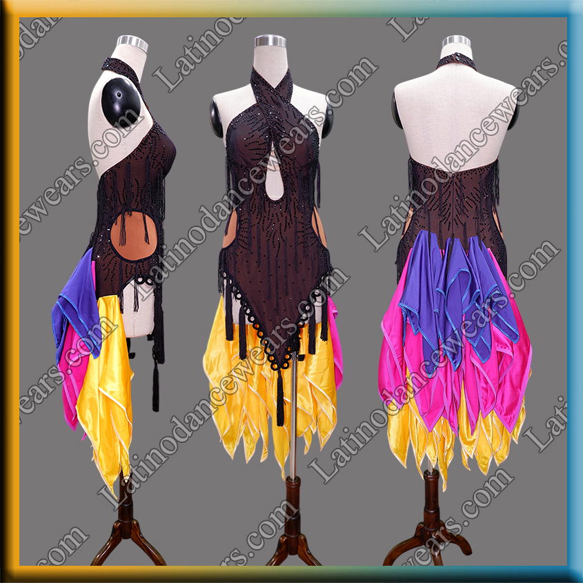 LATIN SALSA COMPETITION DRESS LDW (LS516)