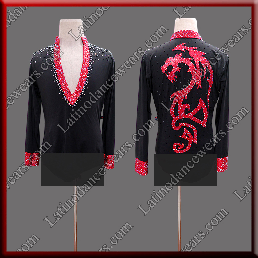 MAN LATIN SALSA SHIRT LDW (B1118)