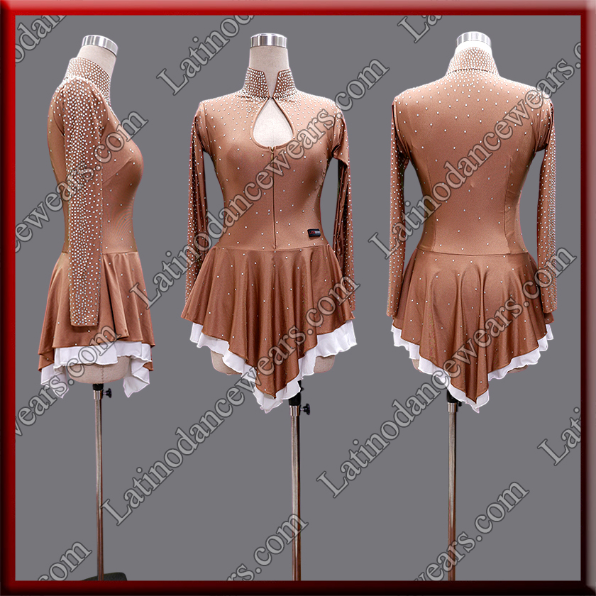 LATIN SALSA COMPETITION DRESS LDW (LT3649)