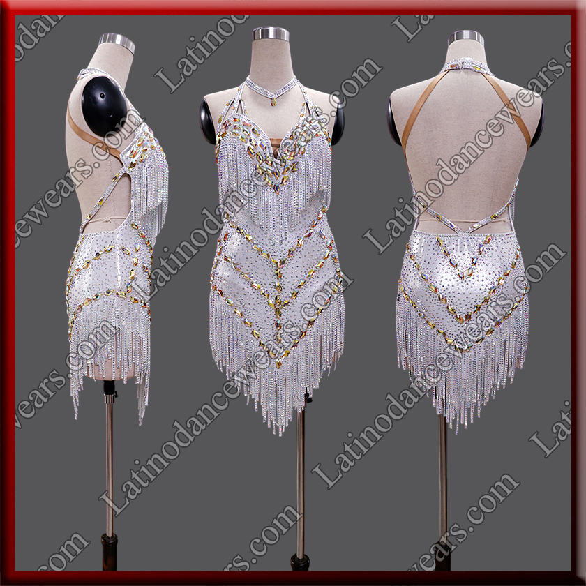 LATIN SALSA COMPETITION DRESS LDW (AL143A)