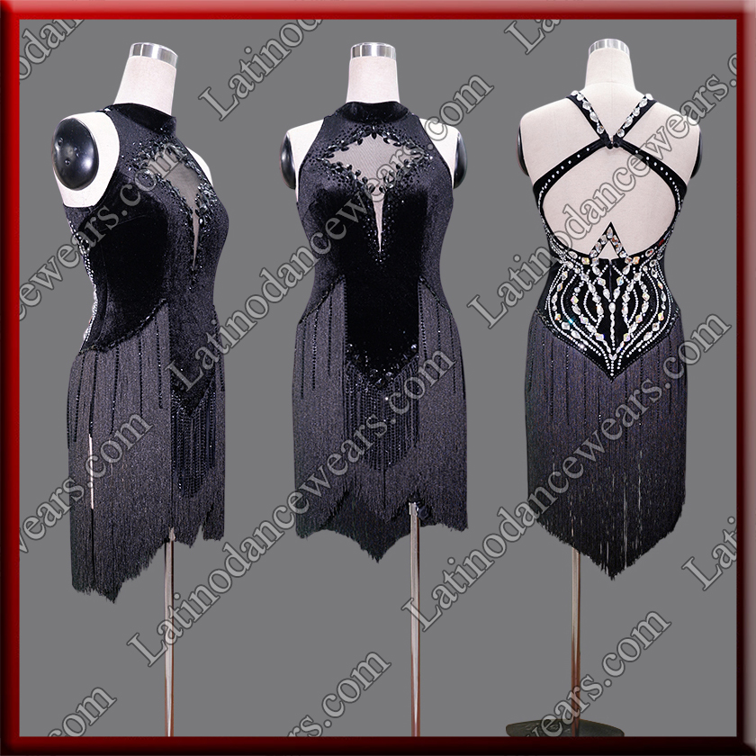 LATIN SALSA COMPETITION DRESS LDW (LS518)