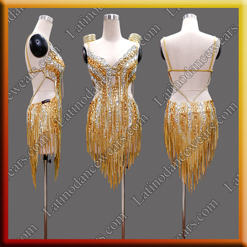 LATIN SALSA COMPETITION DRESS LDW (LS519)