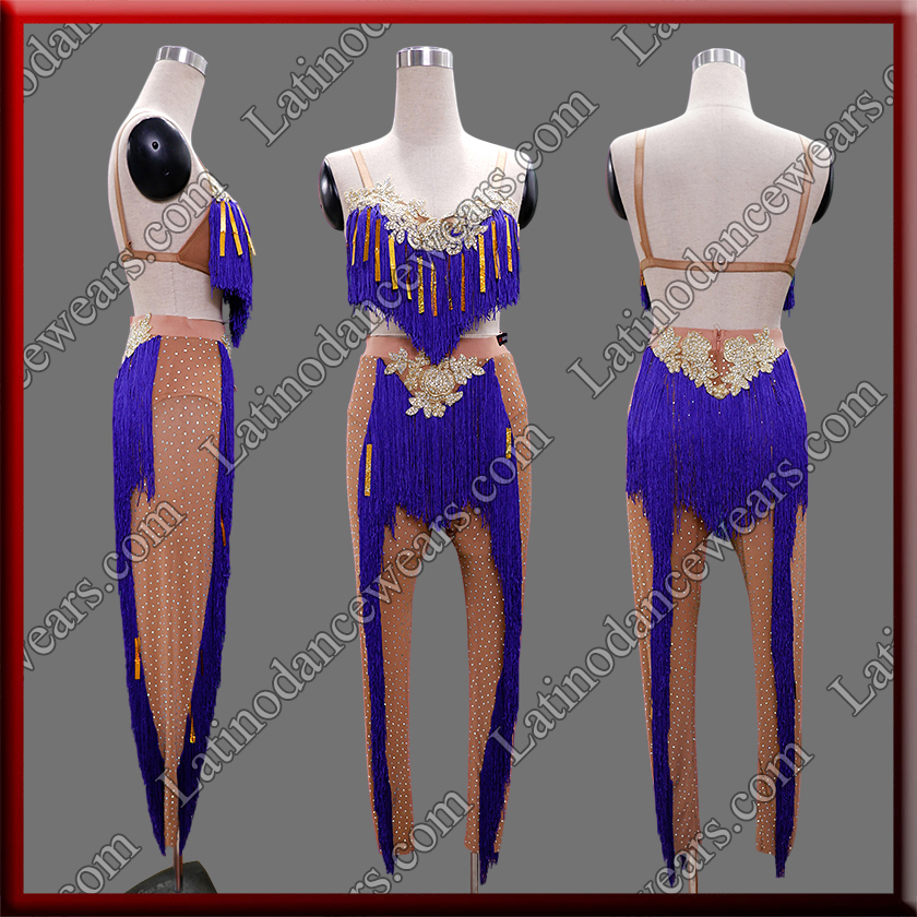 LATIN SALSA COMPETITION CATSUIT LDW (LT3303)