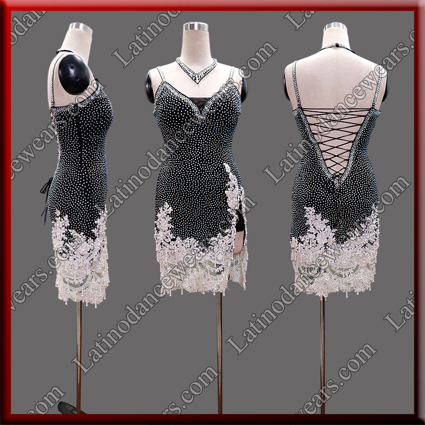 LATIN SALSA COMPETITION DRESS LDW (LT3654)