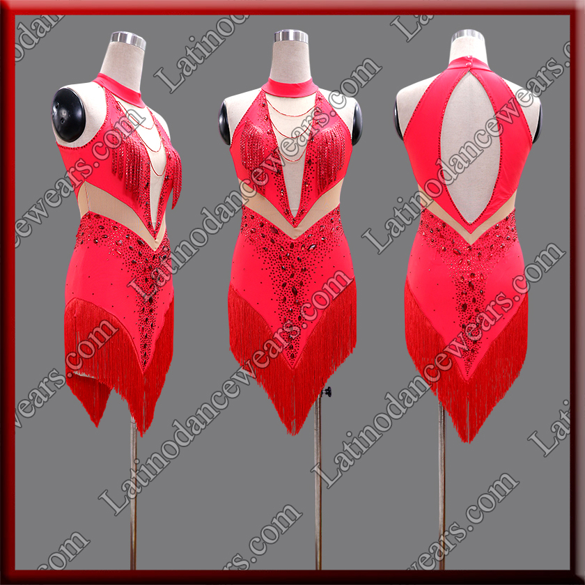 LATIN SALSA COMPETITION DRESS LDW (LT2182)