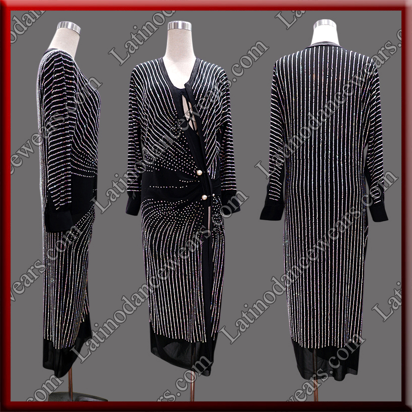 LATIN SALSA COMPETITION 2 IN 1 DRESS LDW (LT2184)