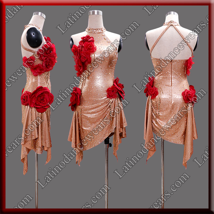 LATIN SALSA COMPETITION DRESS LDW (LT2185)