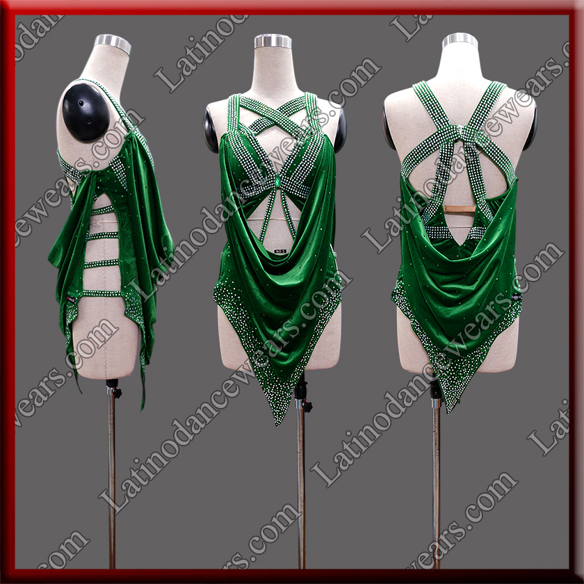 LATIN SALSA COMPETITION DRESS LDW (LT3145B)