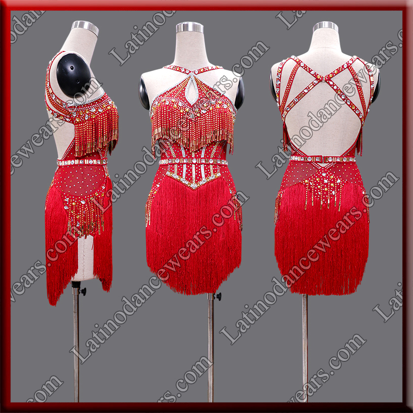 LATIN SALSA COMPETITION DRESS LDW (LT3623A)