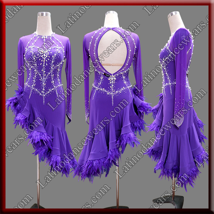 LATIN SALSA COMPETITION DRESS LDW (LS523)