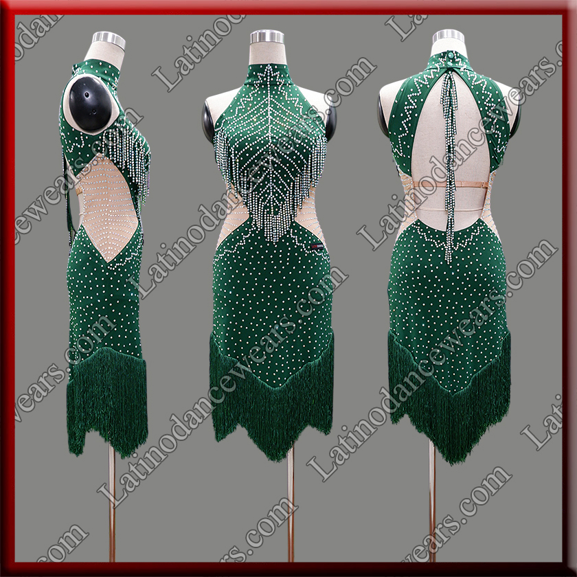 LATIN SALSA COMPETITION DRESS LDW (LT3656)