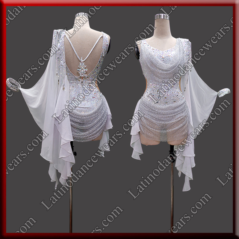 LATIN SALSA COMPETITION DRESS LDW (LT2195)