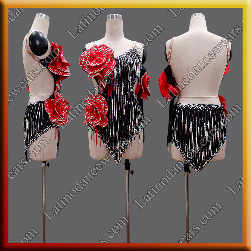 LATIN SALSA COMPETITION DRESS LDW (LT2196)