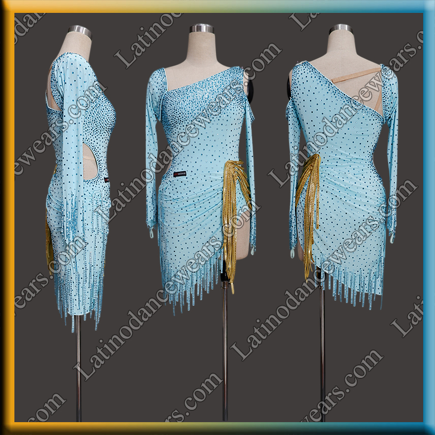 LATIN SALSA COMPETITION DRESS LDW (LT2154A)