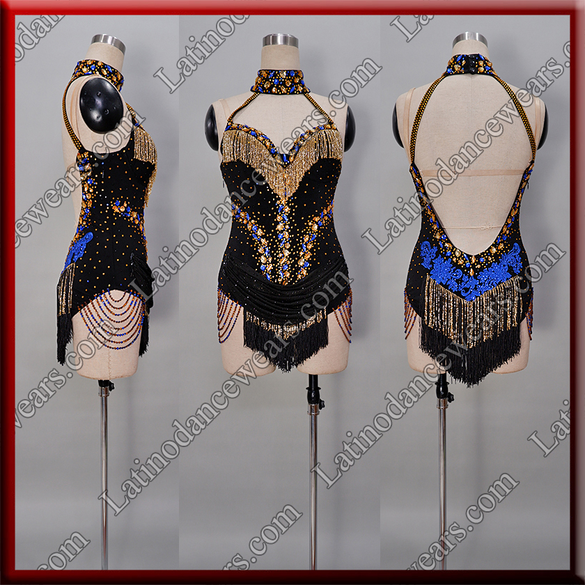 LATIN SALSA COMPETITION DRESS LDW (LS525)