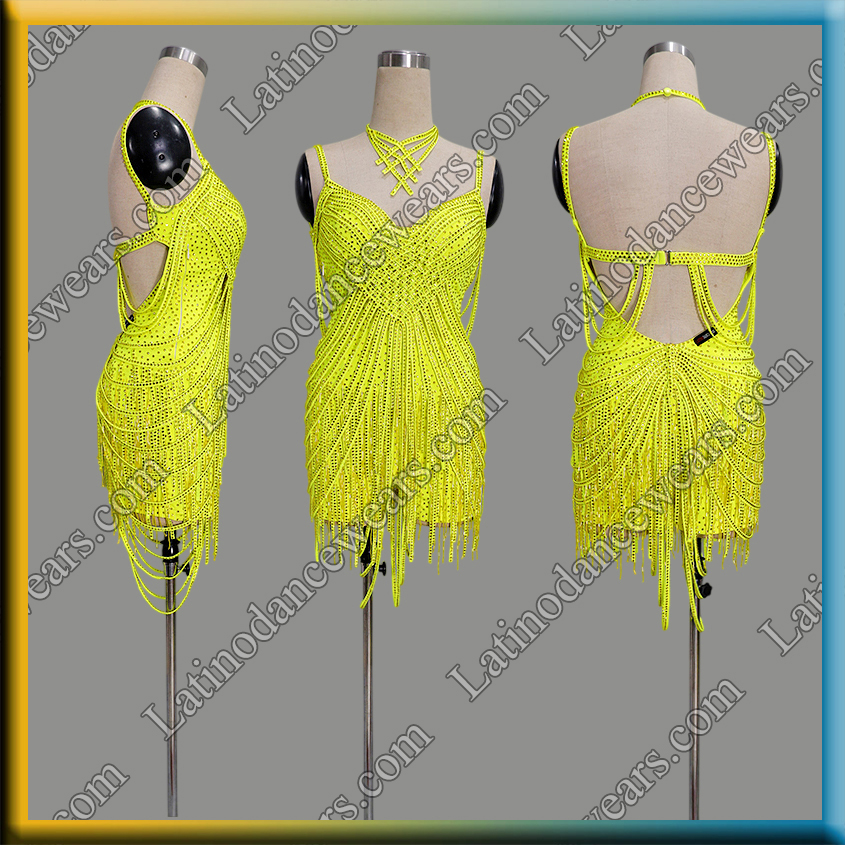 LATIN SALSA COMPETITION DRESS LDW (LS527)