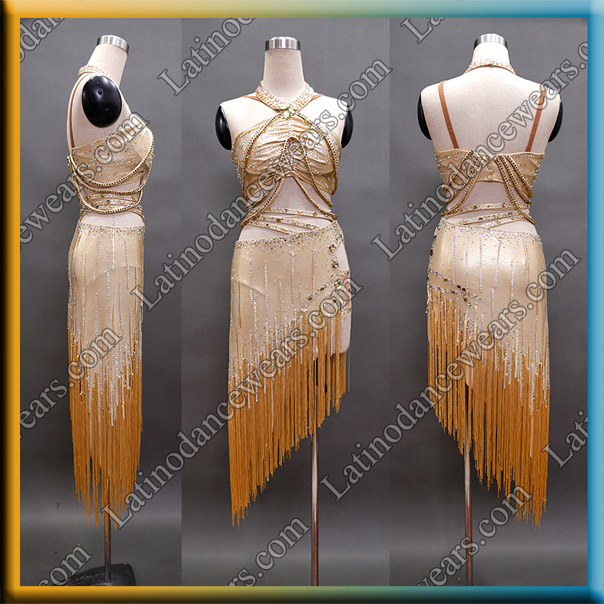 LATIN SALSA COMPETITION DRESS LDW (LT2204)