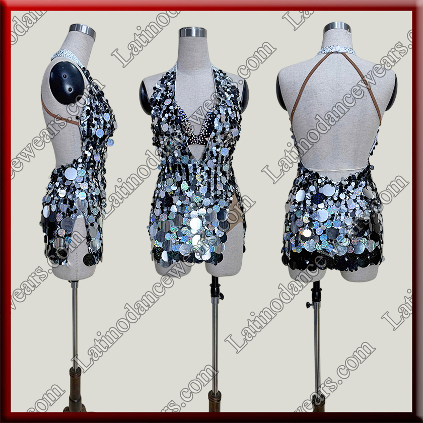 LATIN SALSA COMPETITION DRESS LDW (LT2207)