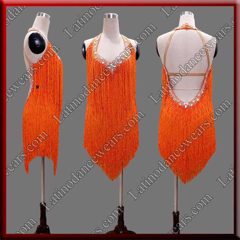 LATIN SALSA COMPETITION DRESS LDW (LT3307)