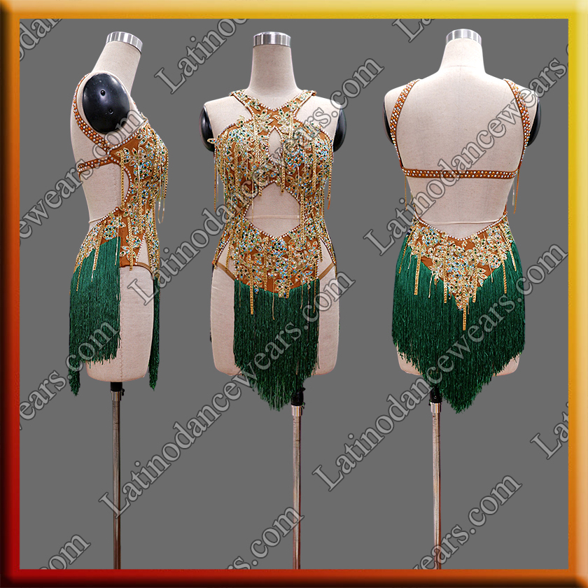LATIN SALSA COMPETITION DRESS LDW (LT3310)