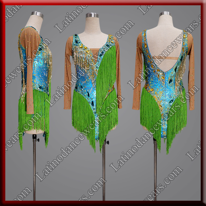 LATIN SALSA COMPETITION DRESS LDW (LT3313)