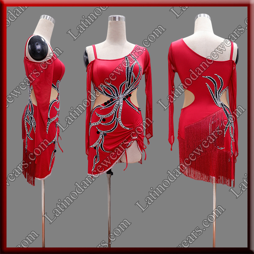 LATIN SALSA COMPETITION DRESS LDW (LT2010A)