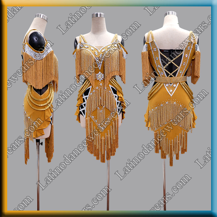 LATIN SALSA COMPETITION DRESS LDW (LT2112A)