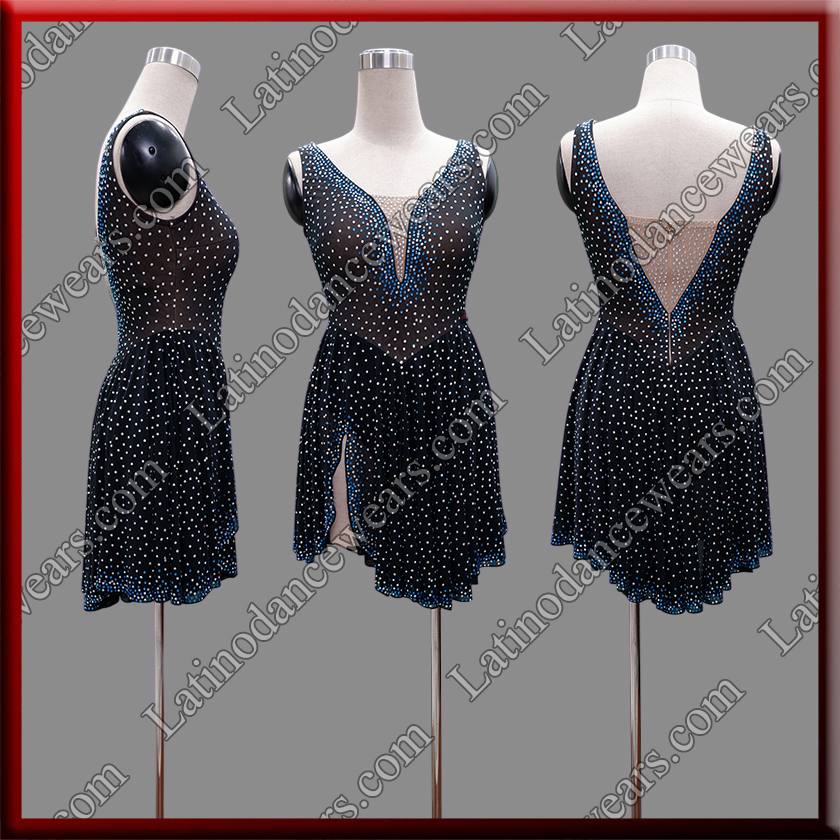 LATIN SALSA COMPETITION DRESS LDW (LT3027C)