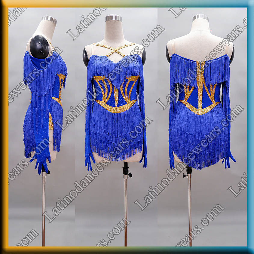 LATIN SALSA COMPETITION DRESS LDW (LS532)