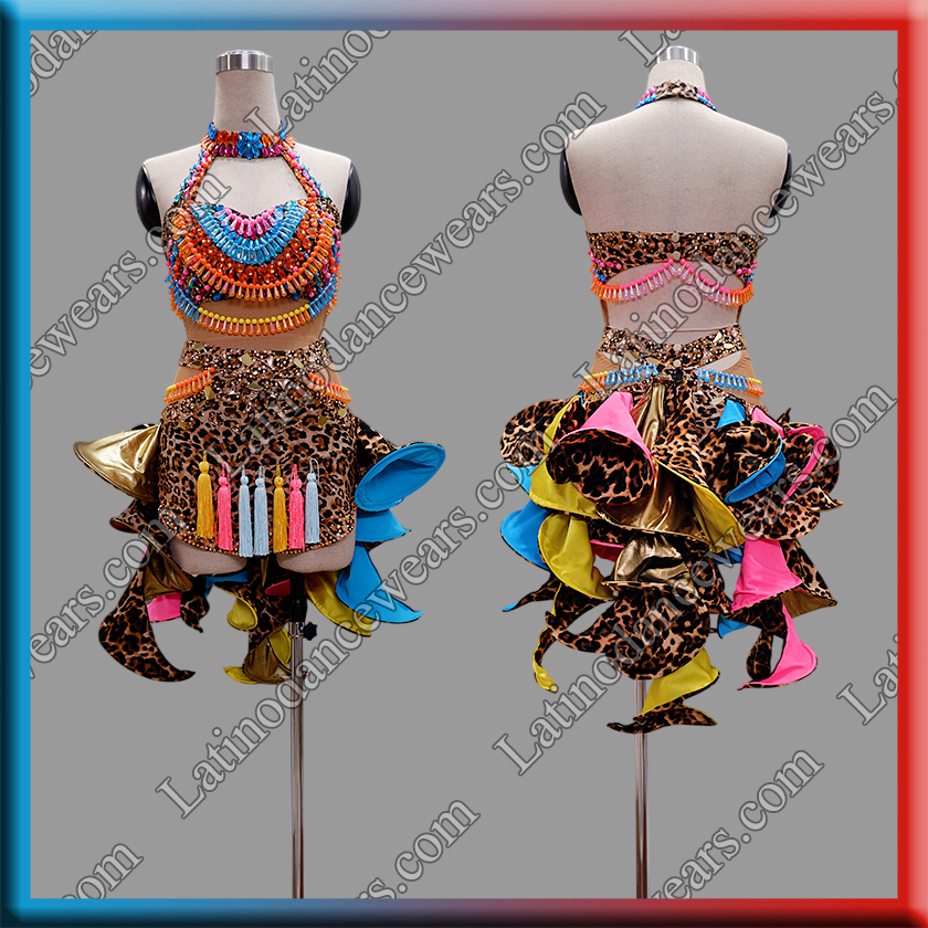 LATIN SALSA COMPETITION DRESS LDW (LT2210)