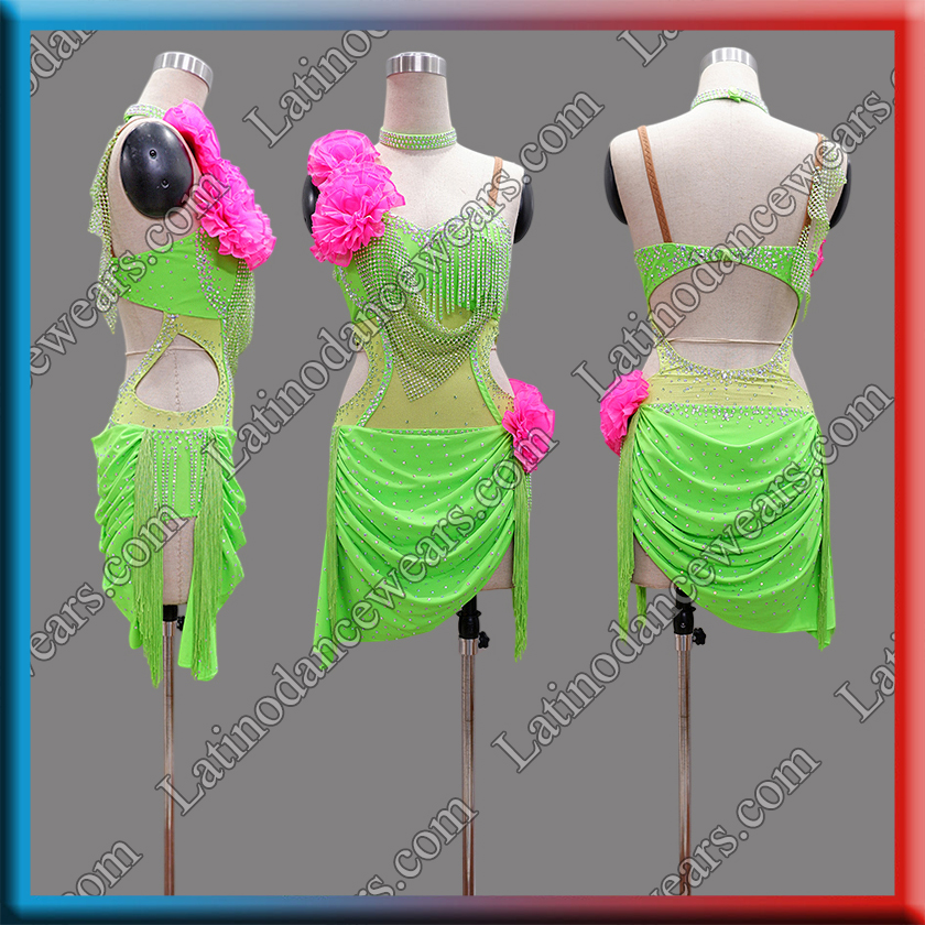 LATIN SALSA COMPETITION DRESS LDW (LT2211)