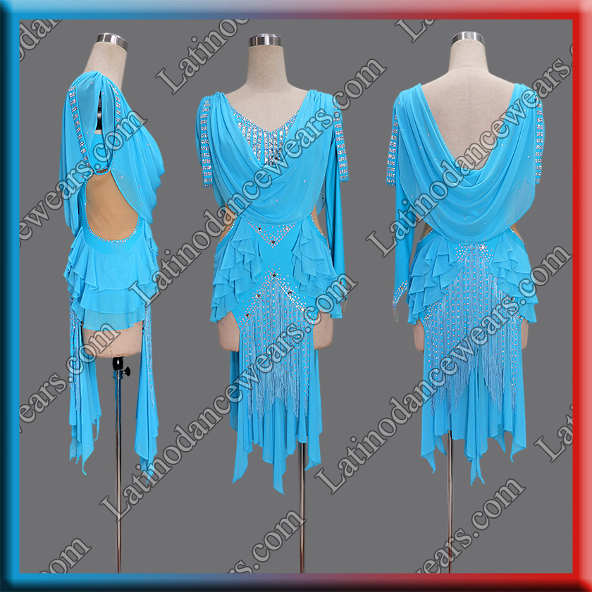 LATIN SALSA COMPETITION DRESS LDW (LT2213)