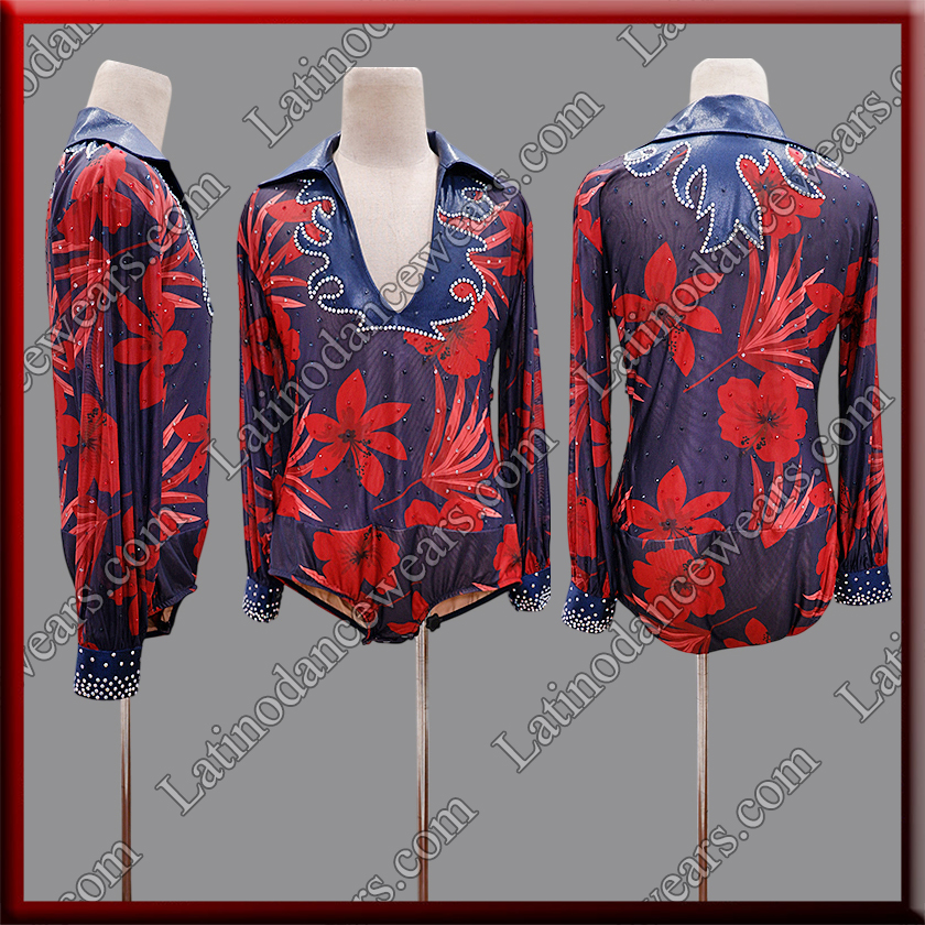MAN LATIN SALSA SHIRT LDW (B1121)