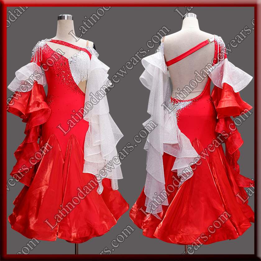 BALLROOM COMPETITION DRESS LDW (ST493)