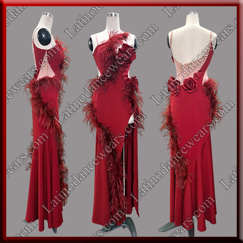 BALLROOM COMPETITION DRESS LDW (ST495)